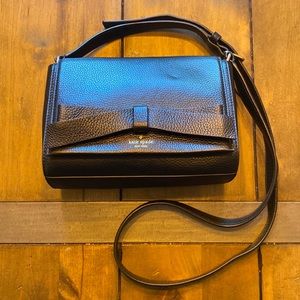 Kate Spade soft pebble black crossbody